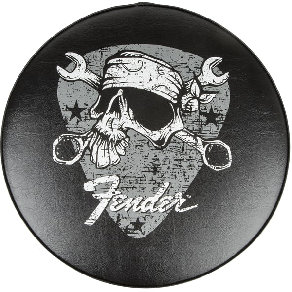 Fender David Lozeau "Mechanico" Skull & Wrenches 30" Barstool