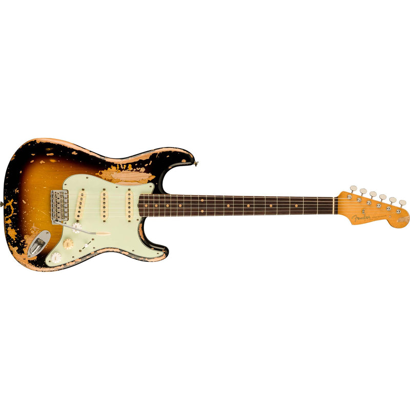 Fender Mike McCready Signature Relic Stratocaster Rosewood Fingerboard - 3-Color Sunburst