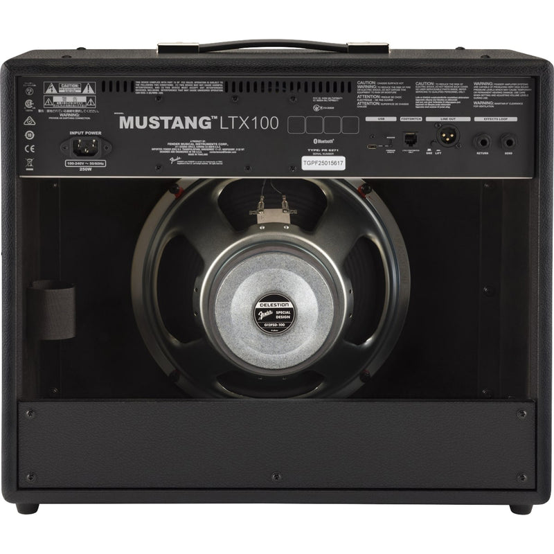 Fender Mustang LTX50 50 Watt 1x12" Guitar Combo Amplifier w/ Effects