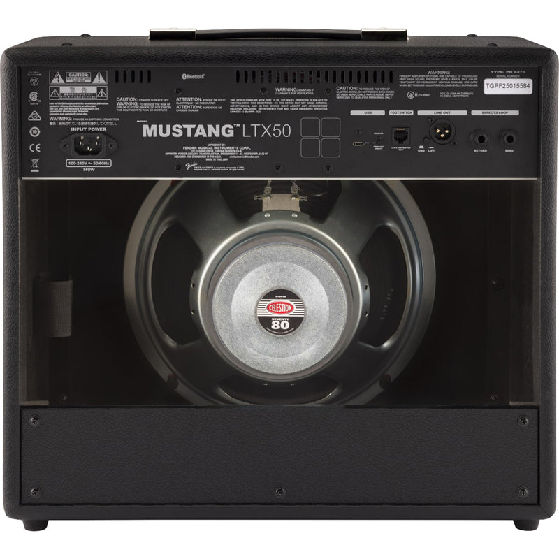 Fender Mustang LTX100 100 Watt 1x12" Guitar Combo Amplifier w/ Effects