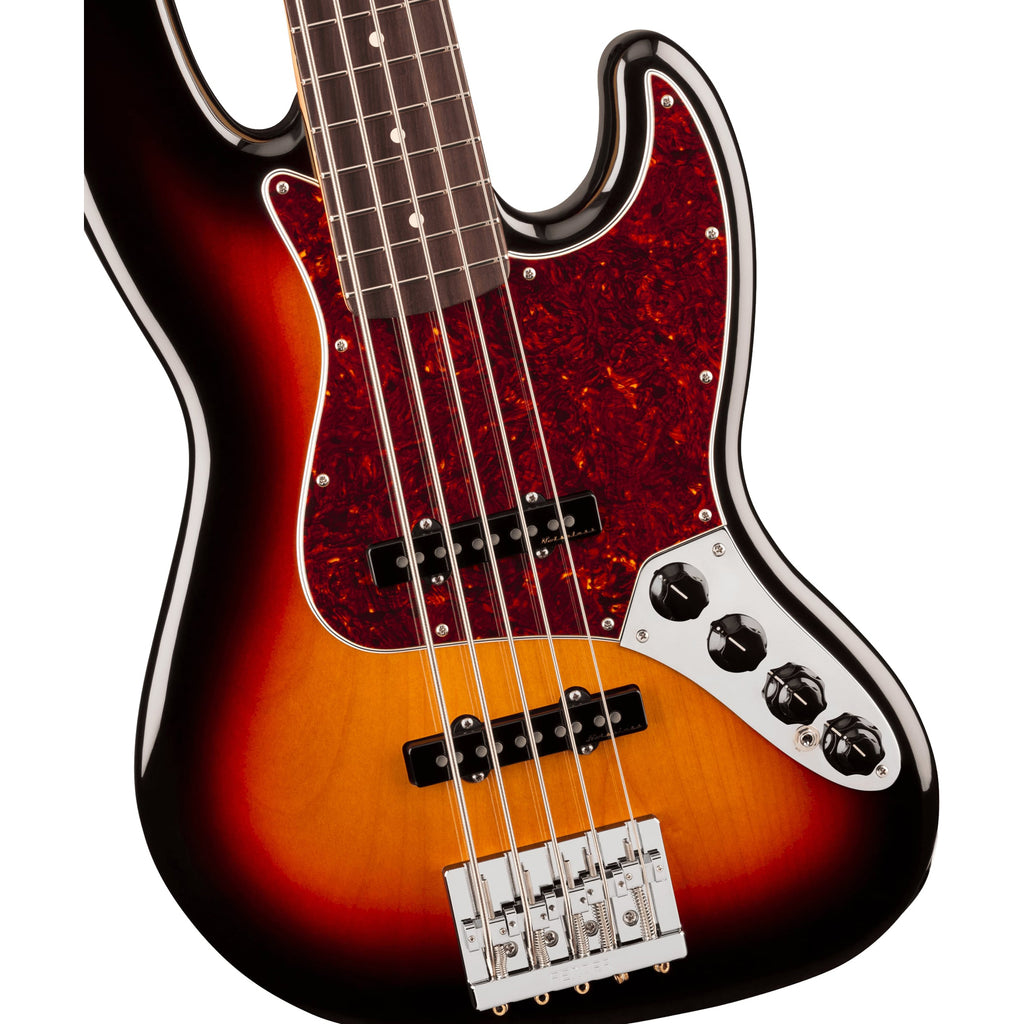 Fender Player II Modified Active Jazz Bass V 5-String Bass w/ Gig Bag - 3-Color Sunburst