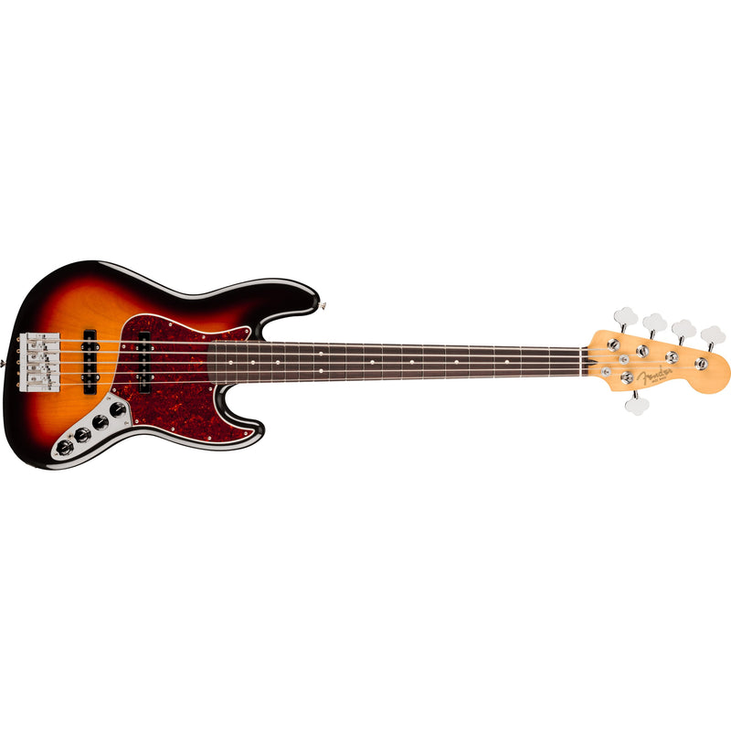 Fender Player II Modified Active Jazz Bass V 5-String Bass w/ Gig Bag - 3-Color Sunburst