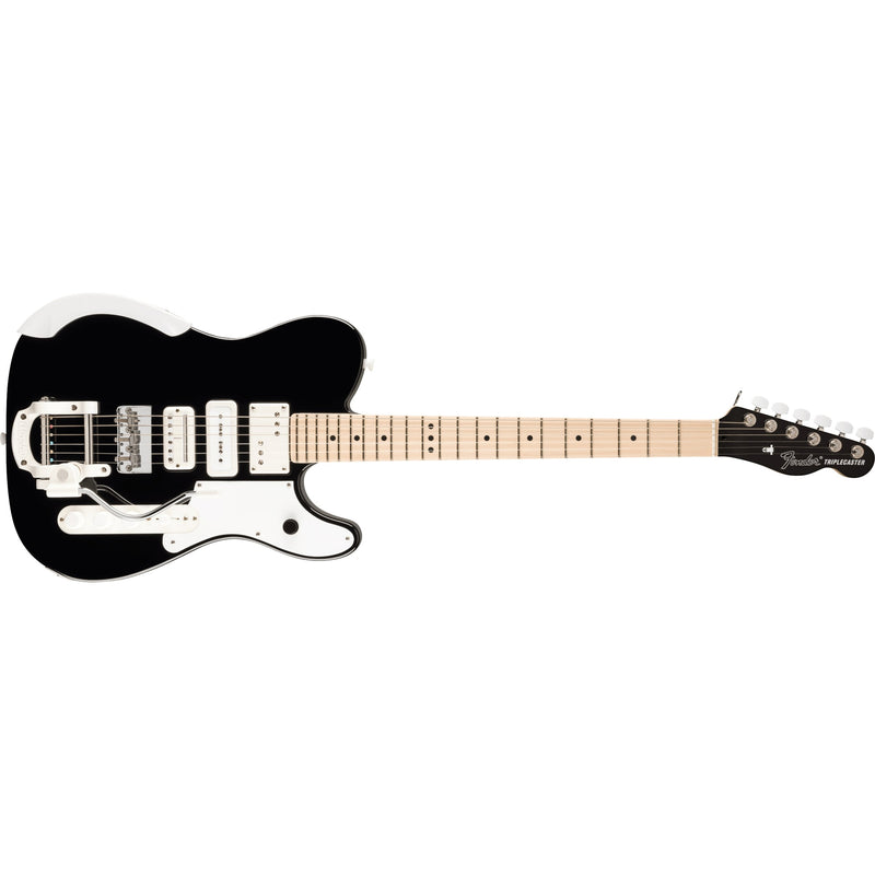 Fender Limited Edition Jack White Signature Triplecaster Maple Fingerboard w/ Hardshell Case - Black