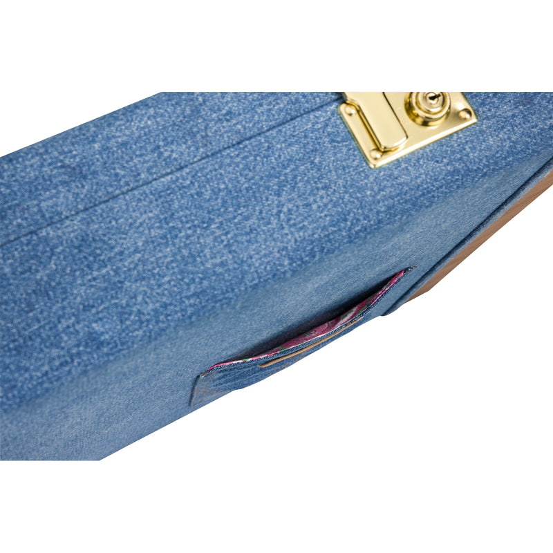 Fender Wrangler Jeans Denim Case - Indigo Blue