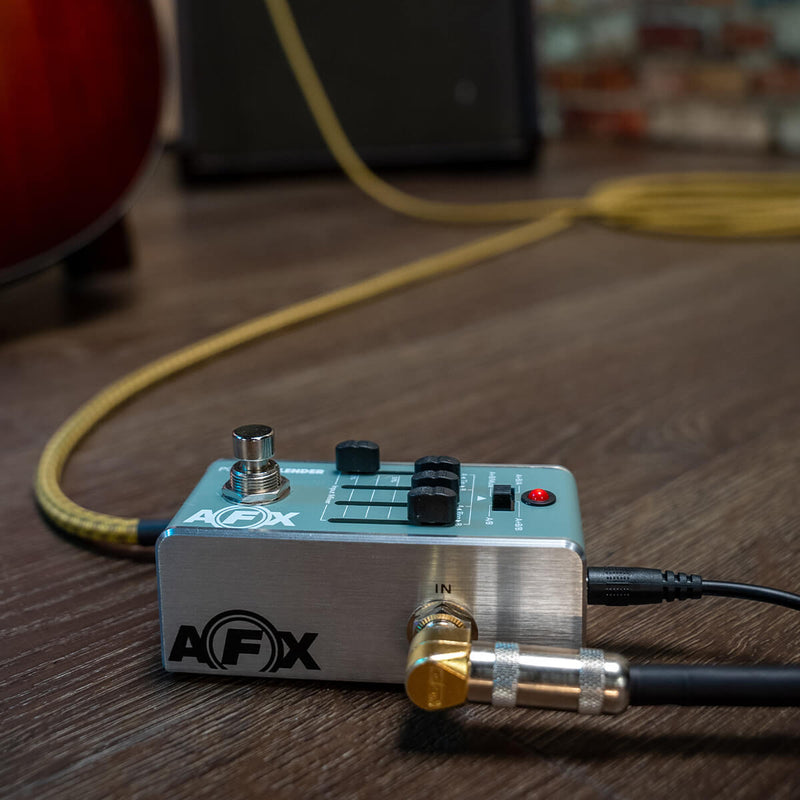 Fishman AFX Pocket Blender Mini Acoustic Guitar A/B/Y + D.I Pedal