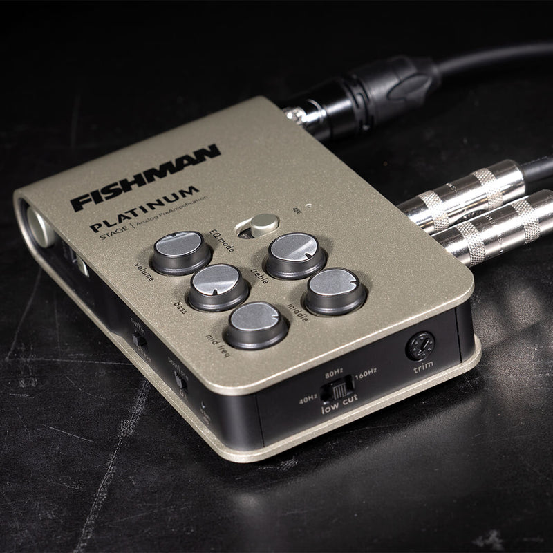 Fishman Platinum Stage EQ/DI Analog Acoustic Instrument Preamp Pedal