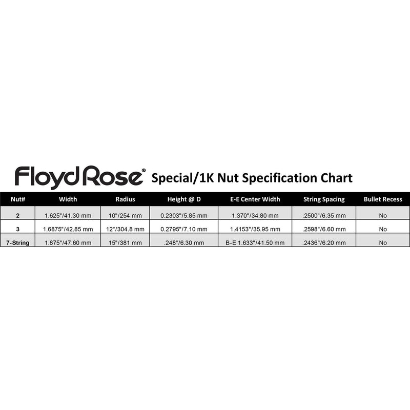 Floyd Rose FR1NR3G 1000 Series / Special R3 Locking Nut (1-11/16 Width) - Gold