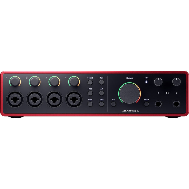 Focusrite Scarlett 18i16 4th Gen 18-in/16-out USB Audio Interface