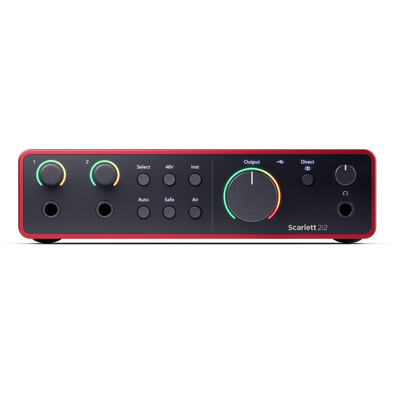 Focusrite Scarlett 2i2 4th Gen 2-in/2-out USB Audio Interface