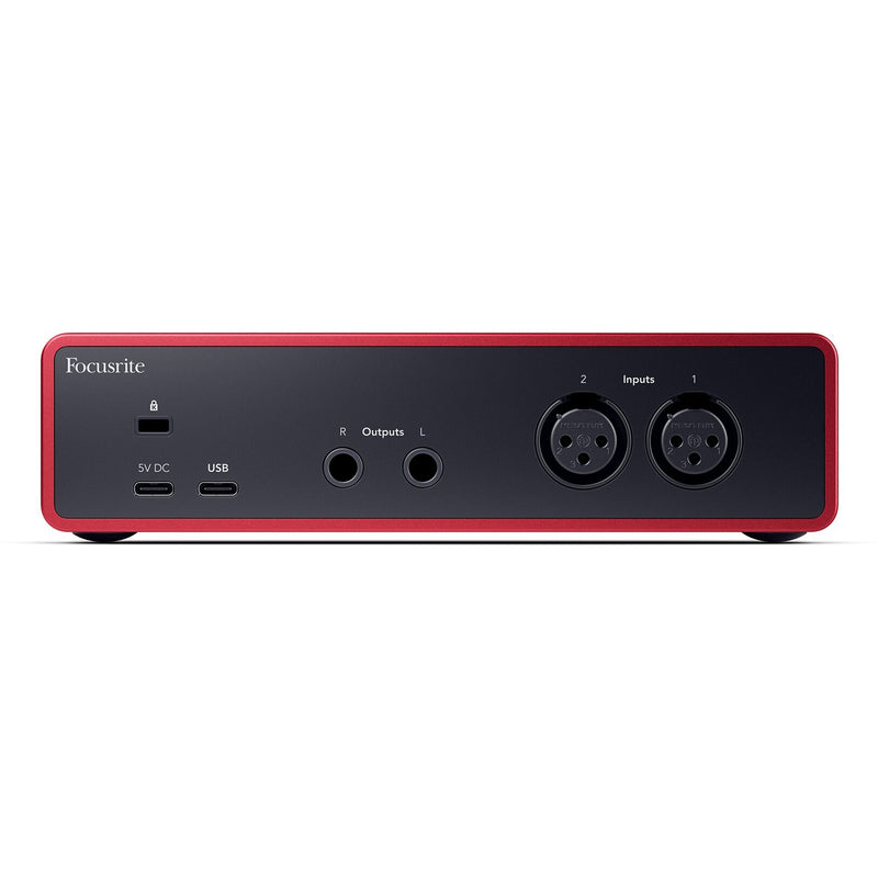 Focusrite Scarlett 2i2 4th Gen 2-in/2-out USB Audio Interface