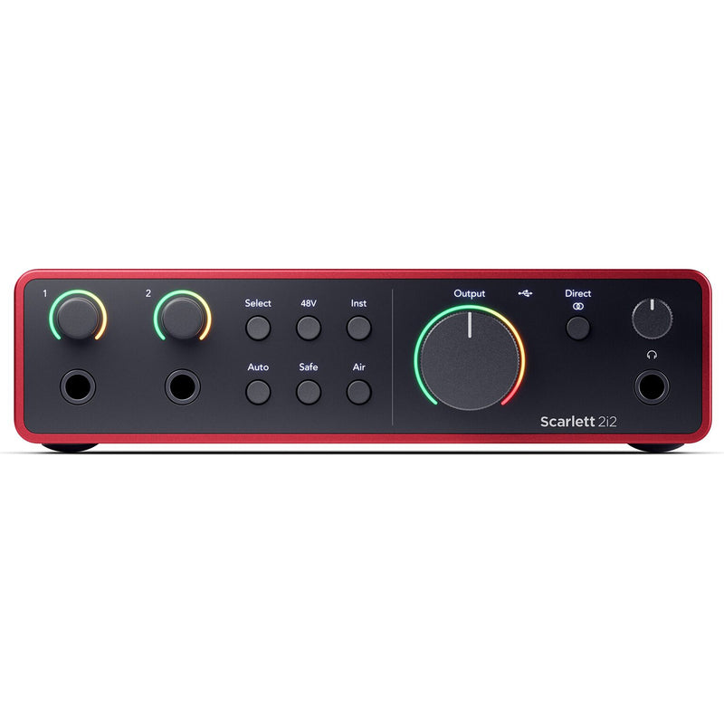 Focusrite Scarlett 2i2 Studio 4th Gen Recording Bundle Package