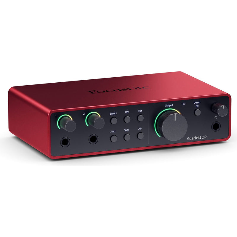 Focusrite Scarlett 2i2 Studio 4th Gen Recording Bundle Package
