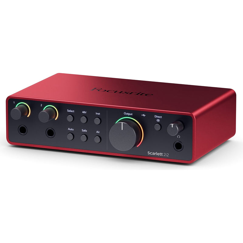 Focusrite Scarlett 2i2 Studio 4th Gen Recording Bundle Package