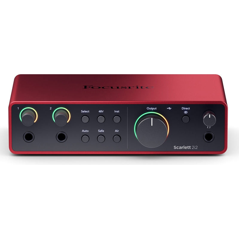 Focusrite Scarlett 2i2 Studio 4th Gen Recording Bundle Package