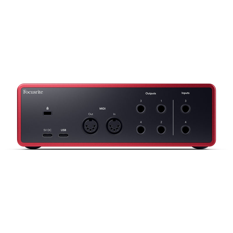 Focusrite Scarlett 4i4 4th Gen USB Audio Interface