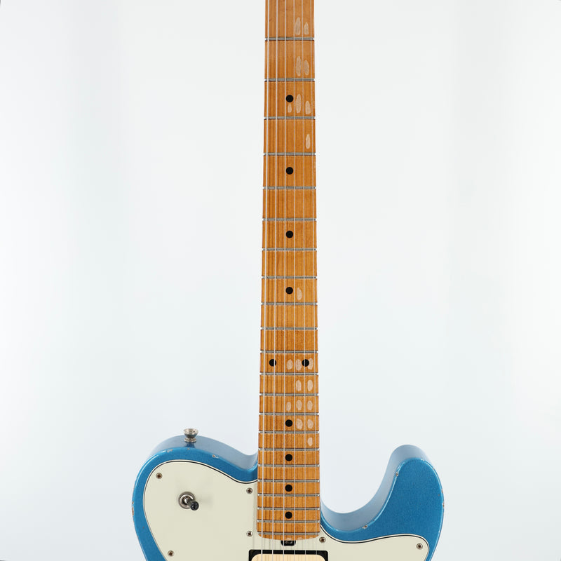 Friedman USA Custom Shop Vintage T HH - Lake Placid Blue Metallic w/ Racing Stripe - Signed by Dave Friedman
