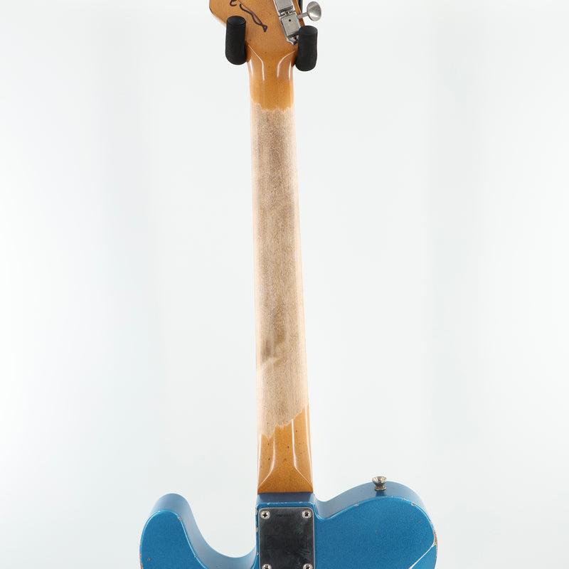 Friedman USA Custom Shop Vintage T HH - Lake Placid Blue Metallic w/ Racing Stripe - Signed by Dave Friedman