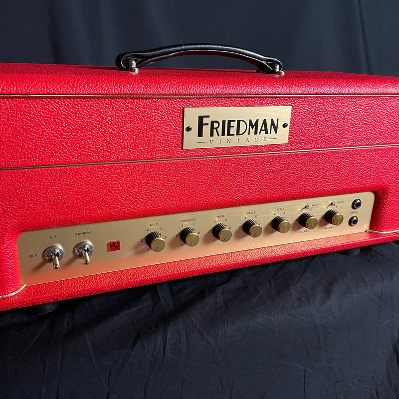 Friedman PLEX 50-Watt Head - Custom Red Tolex