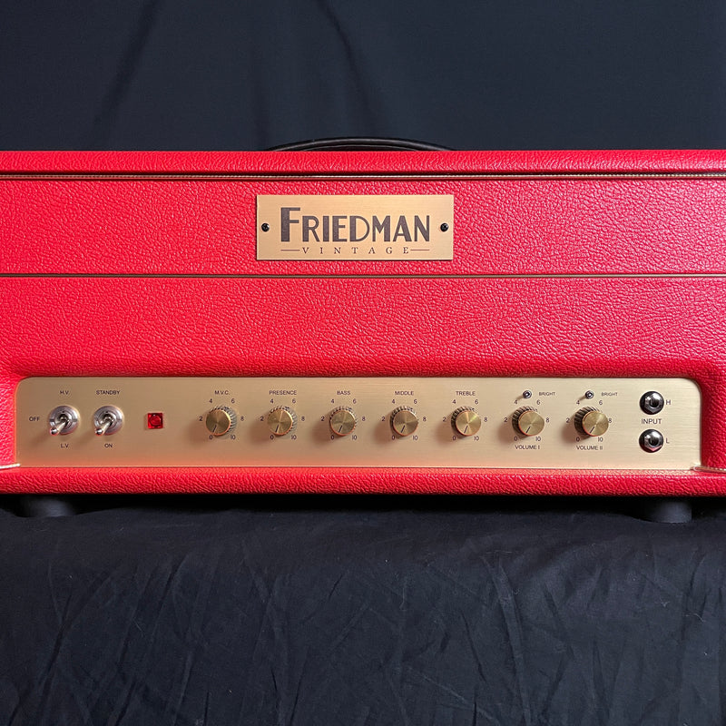 Friedman PLEX 50-Watt Head - Custom Red Tolex