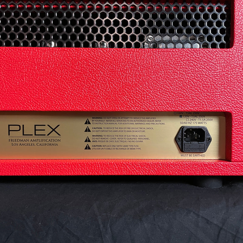 Friedman PLEX 50-Watt Head - Custom Red Tolex