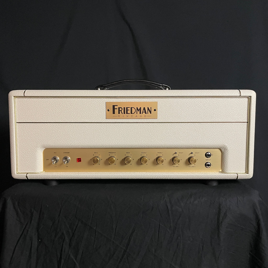 Friedman PLEX 50-Watt Head - Custom White Tolex