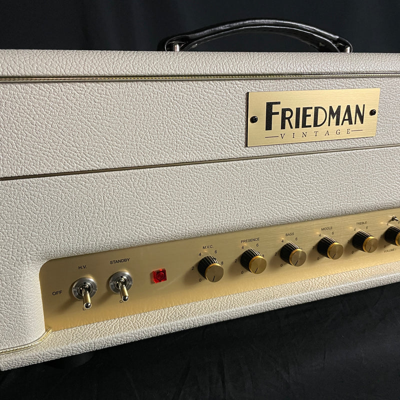 Friedman PLEX 50-Watt Head - Custom White Tolex