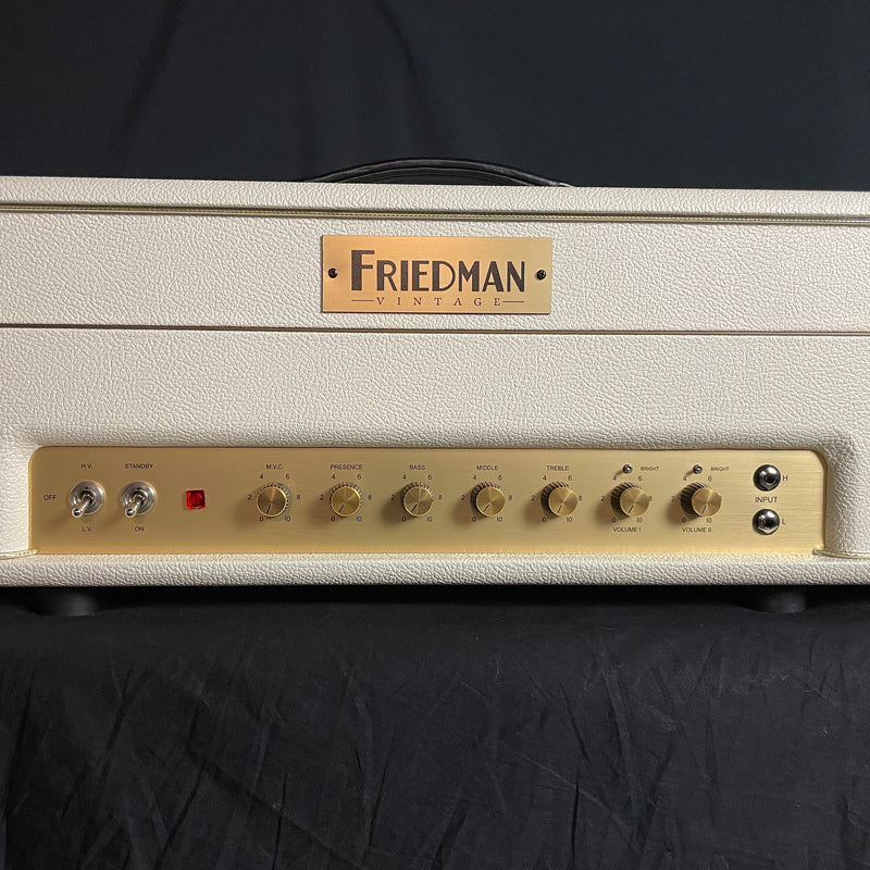 Friedman PLEX 50-Watt Head - Custom White Tolex