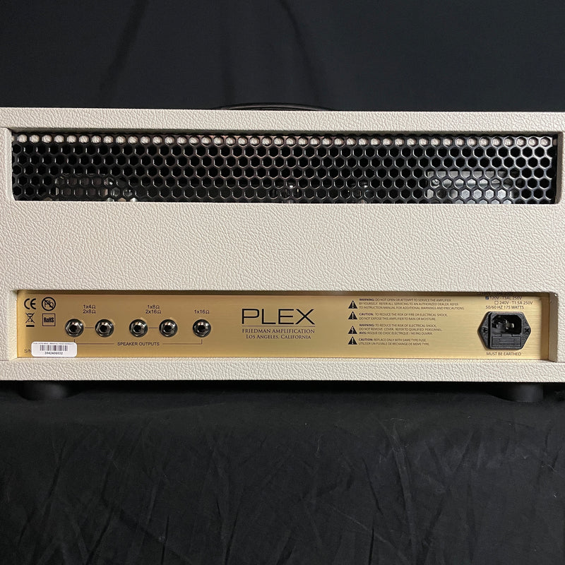 Friedman PLEX 50-Watt Head - Custom White Tolex