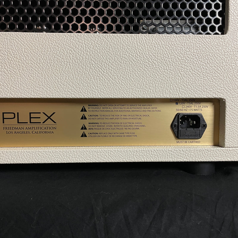 Friedman PLEX 50-Watt Head - Custom White Tolex