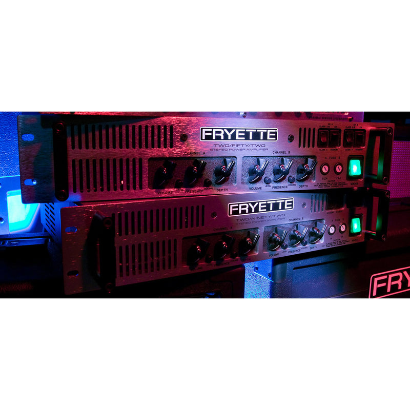 Fryette Amplification G2902S Two/Ninety/Two 2-Space 90 Watt Stereo Tube Power Amplifier w/ KT88 Power Tubes