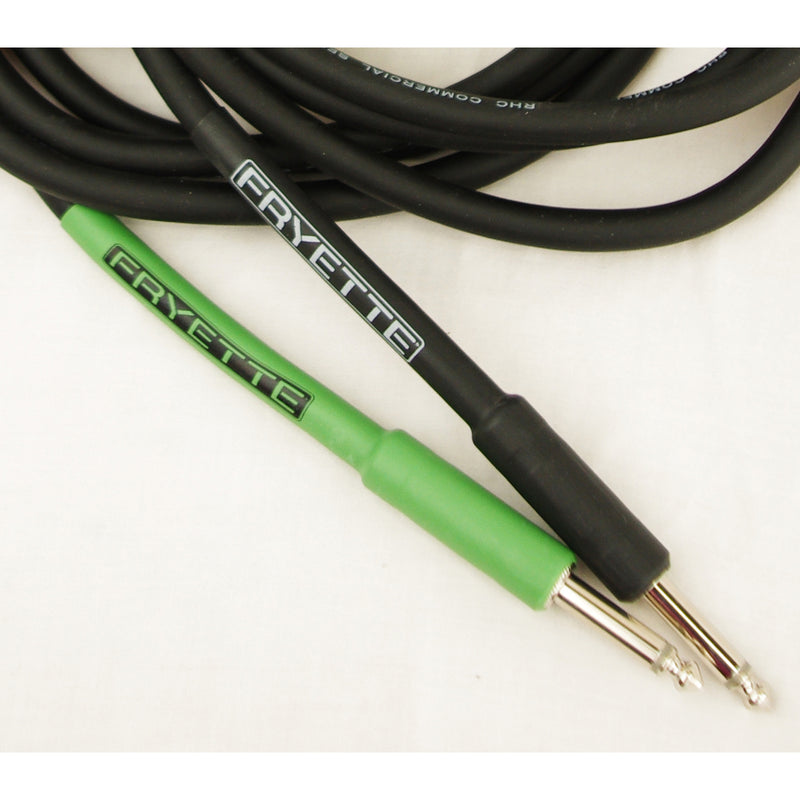 Fryette Amplification PSSPC-KIT 6' Black & Green 2-piece Speaker Cable Set for Power Station PS-2 and PS-100