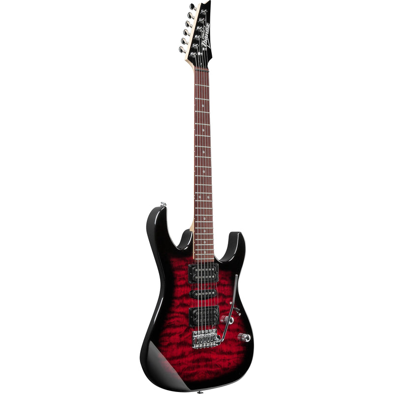 Ibanez GRX70QATRB GIO RX Guitar - Transparent Red Burst