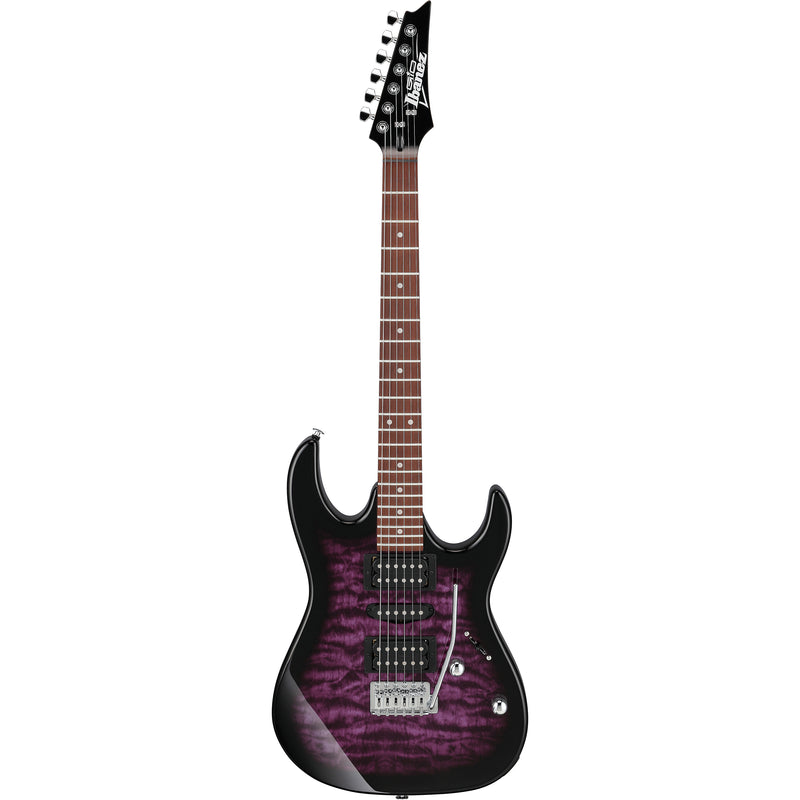 Ibanez GRX70QATVT GIO RX Guitar - Transparent Violet Sunburst
