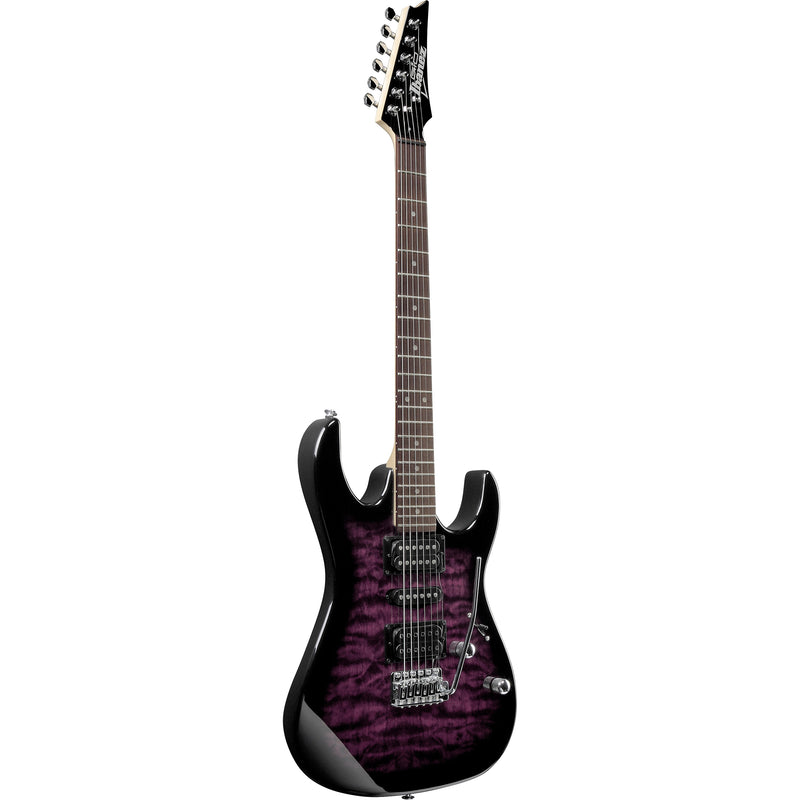 Ibanez GRX70QATVT GIO RX Guitar - Transparent Violet Sunburst