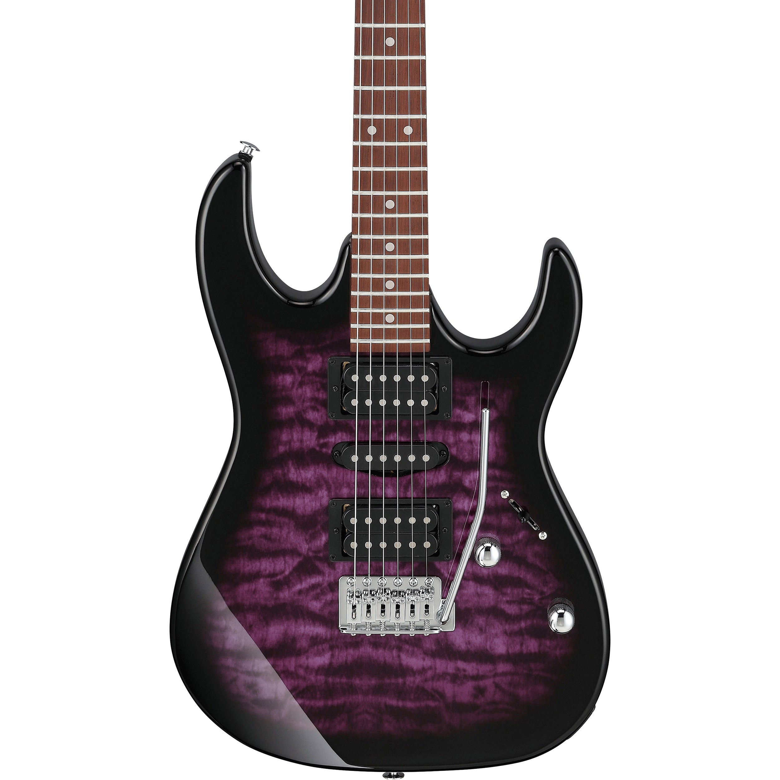 Shade (Midnight RGD621AH-MNF / Ibanez ブラック/パープル エレキギター Ibanez Flat) エレキ アイバニーズ ギター