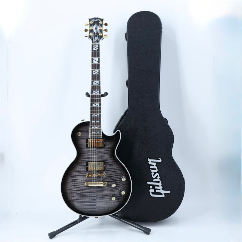Gibson Les Paul Supreme w/ Hardshell Case - Transparent Ebony Burst
