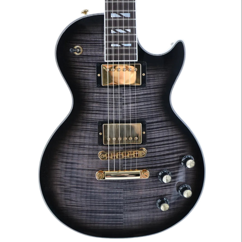 Gibson Les Paul Supreme w/ Hardshell Case - Transparent Ebony Burst