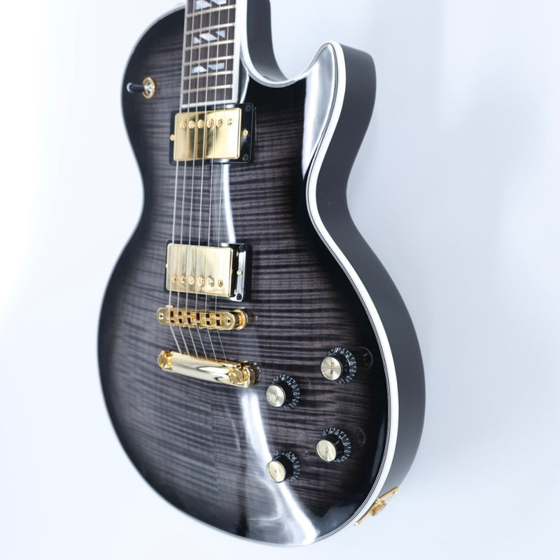 Gibson Les Paul Supreme w/ Hardshell Case - Transparent Ebony Burst