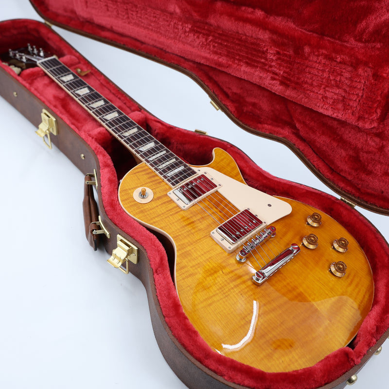 Gibson Les Paul Standard 50s Figured Top Guitar w/ Gibson Hardshell Case - Honey Amber