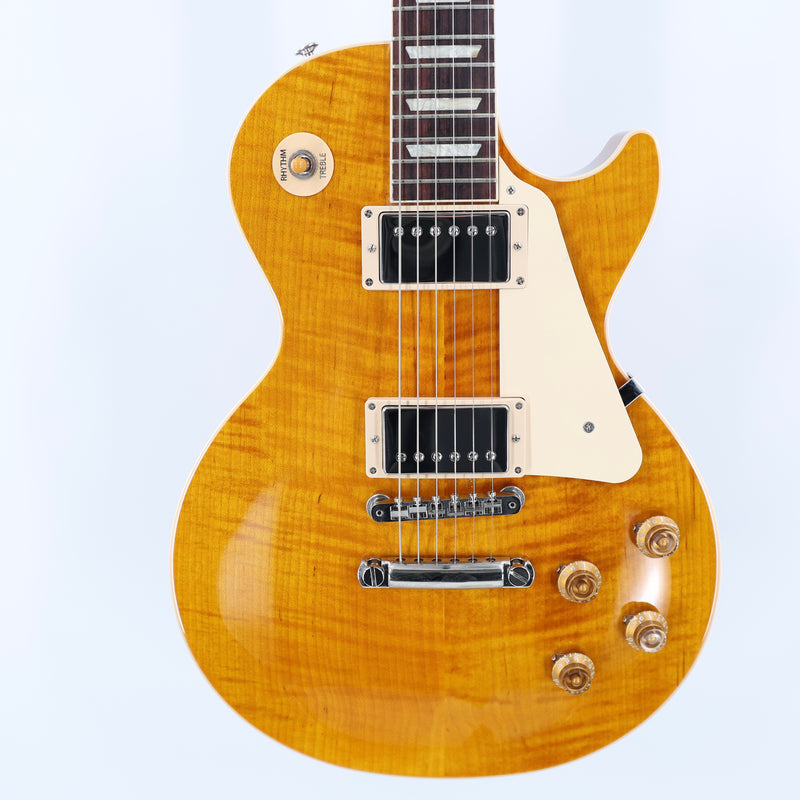 Gibson Les Paul Standard 50s Figured Top Guitar w/ Gibson Hardshell Case - Honey Amber