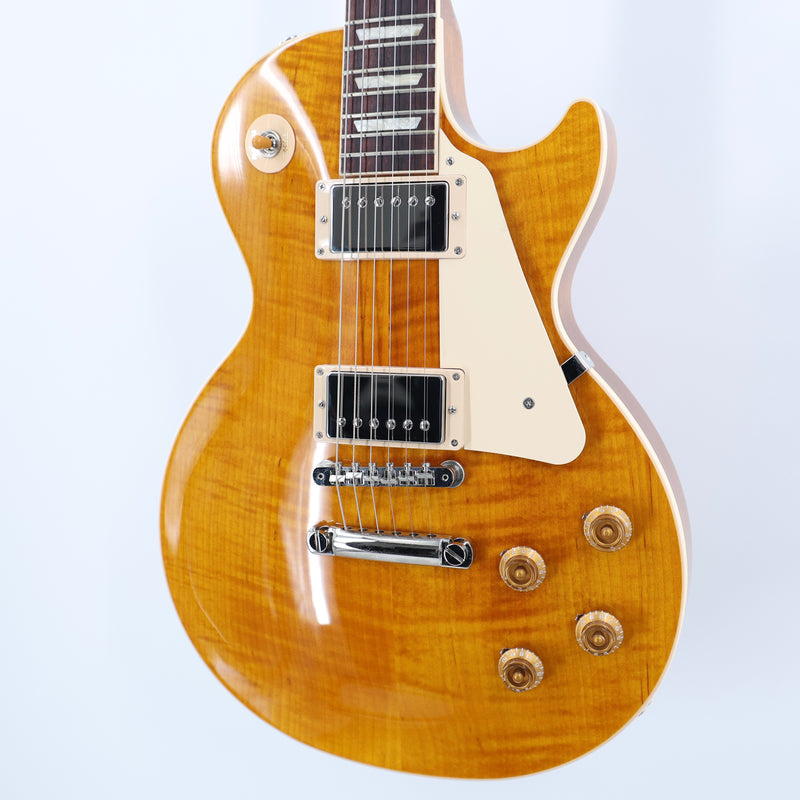 Gibson Les Paul Standard 50s Figured Top Guitar w/ Gibson Hardshell Case - Honey Amber
