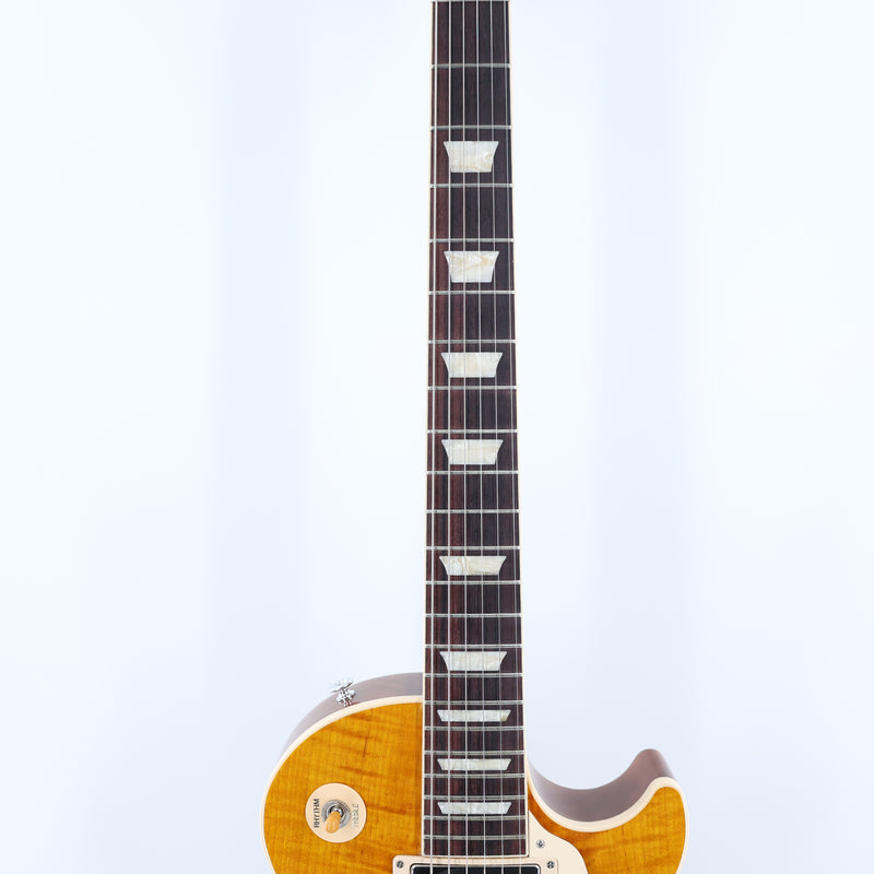 Gibson Les Paul Standard 50s Figured Top Guitar w/ Gibson Hardshell Case - Honey Amber