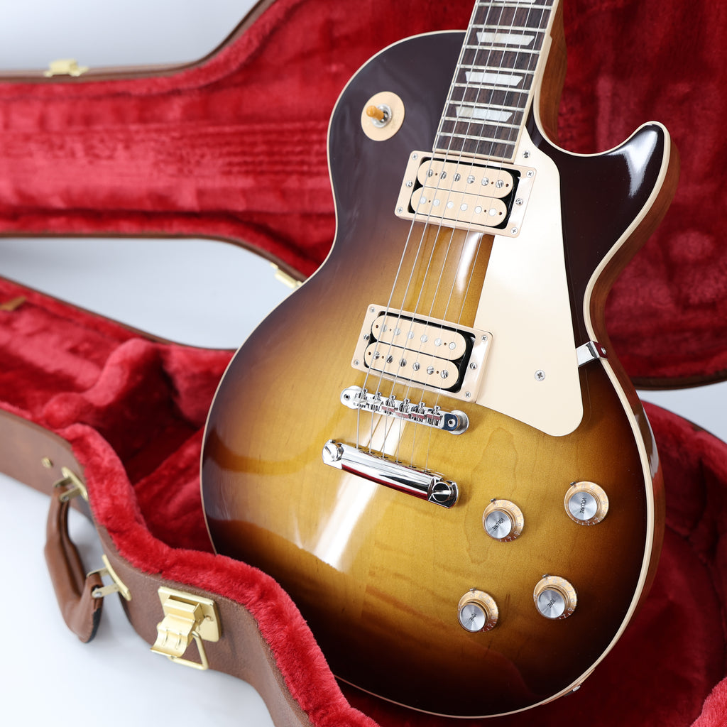Gibson Les Paul Standard 50s Double Trouble Guitar w/ Hardshell Case - Vintage Tobacco Sunburst
