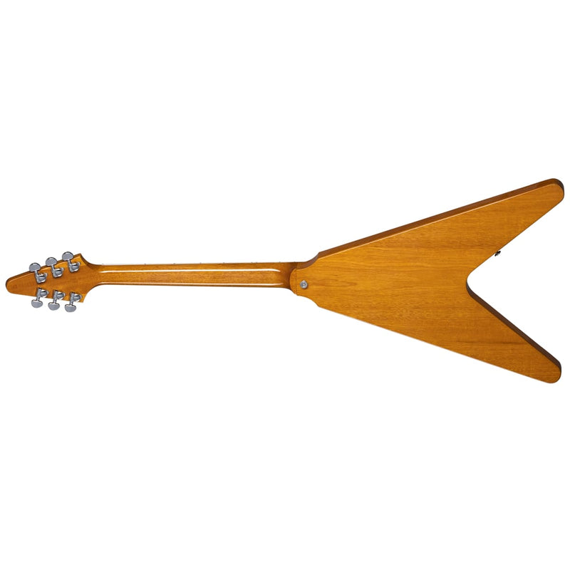 Gibson 70s Flying V Guitar w/ Hardshell Case - Antique Natural
