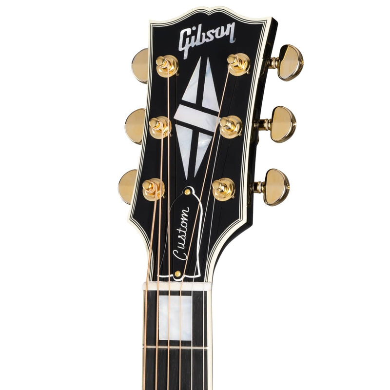 Gibson J-45 Custom Acoustic-Electric Guitar w/ L.R. Baggs Pickup and Hardshell Case - Ebony