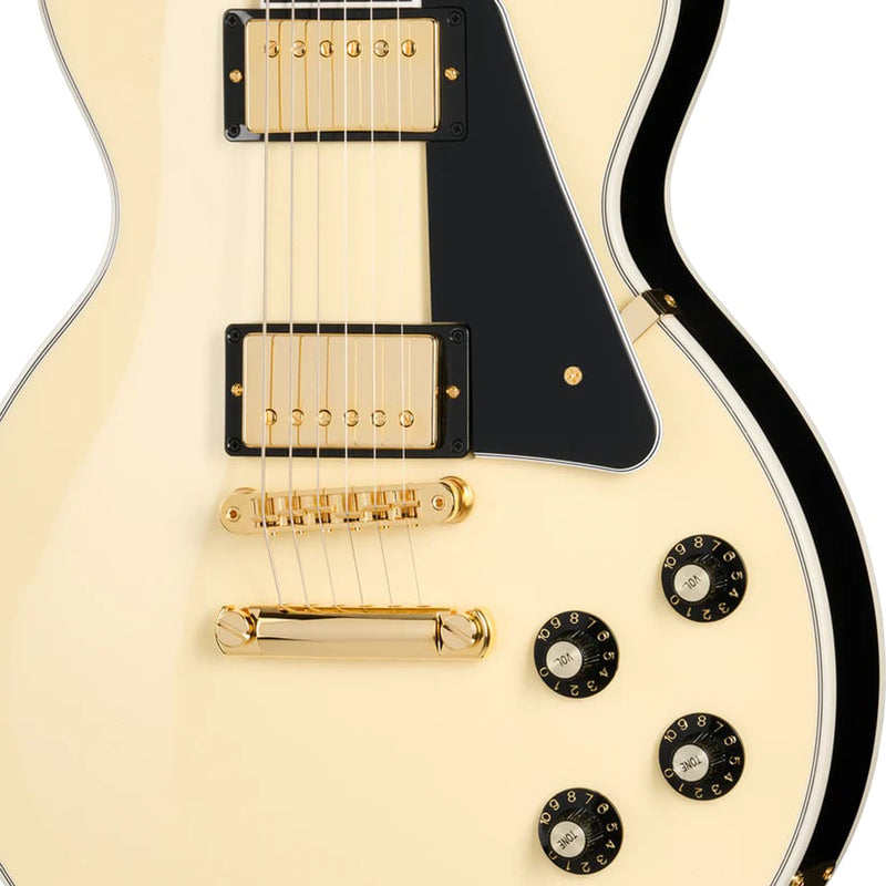 Gibson '70s Les Paul Custom Electric Guitar - Buttercream