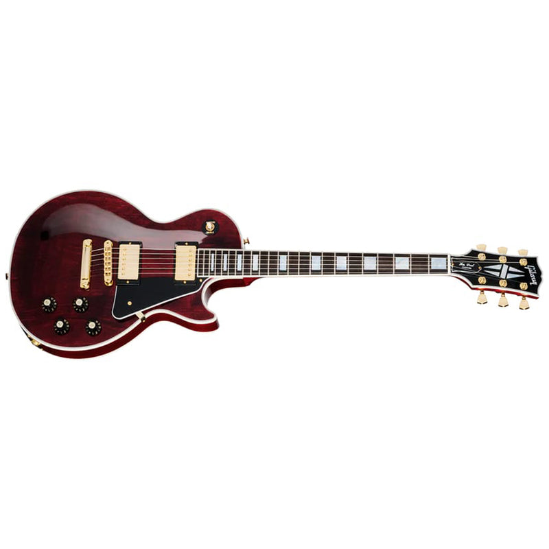 Gibson '70s Les Paul Custom Electric Guitar - Wine Red