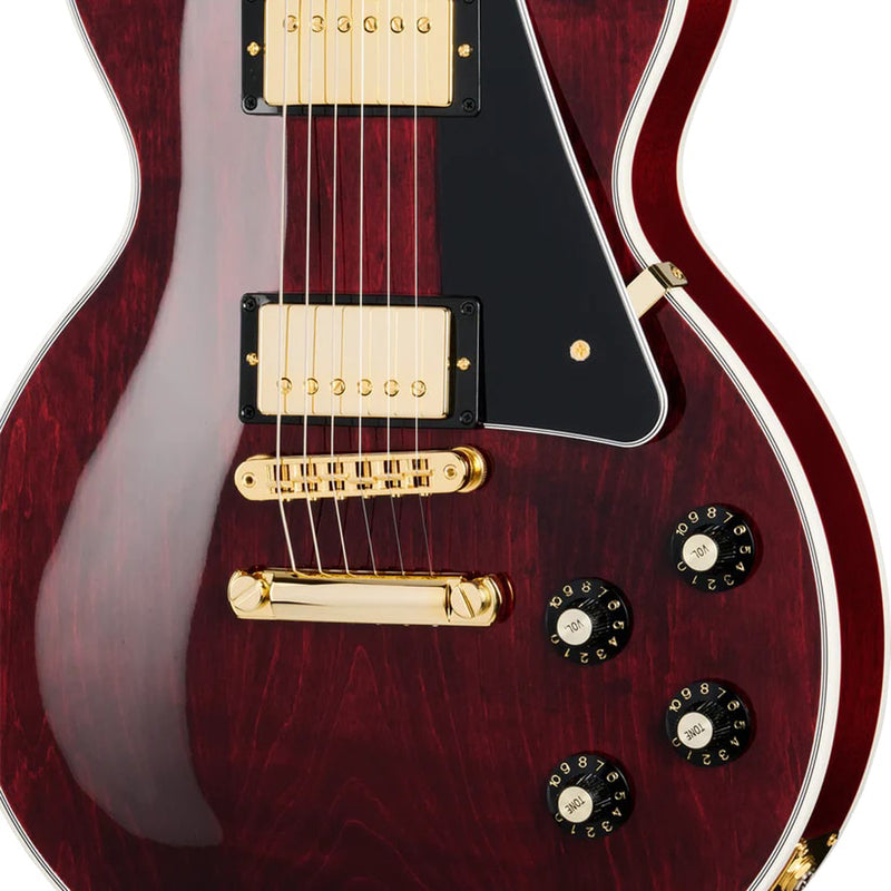 Gibson '70s Les Paul Custom Electric Guitar - Wine Red