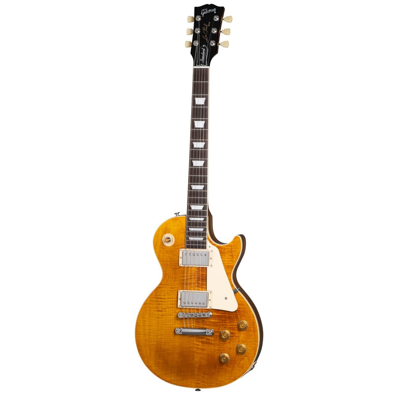 Gibson Les Paul Standard 50s Figured Top Guitar w/ Gibson Hardshell Case - Honey Amber
