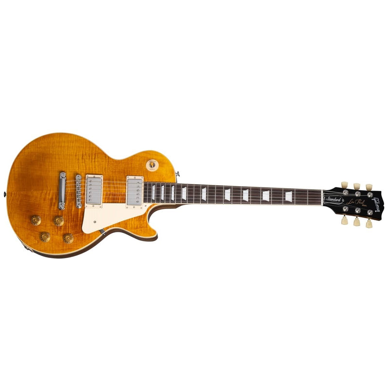 Gibson Les Paul Standard 50s Figured Top Guitar w/ Gibson Hardshell Case - Honey Amber
